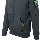 Куртка толстовка (Худі) Urban Tactical Hoodie (Fullzip) Lite Helikon-Tex Grey 2XL Тактична чоловіча - зображення 6