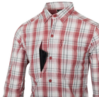 Рубашка (Нейлон) Trip Shirt - Nylon Blend Helikon-Tex Red Plaid L Тактическая мужская - изображение 4
