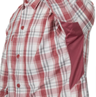 Рубашка (Нейлон) Trip Shirt - Nylon Blend Helikon-Tex Red Plaid S Тактическая мужская - изображение 7