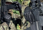 Тактические сенсорные кожаные перчатки Holik Beth black размер XL - изображение 3