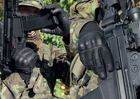 Тактические сенсорные кожаные перчатки Holik Beth black размер 2XL - изображение 4