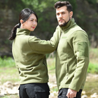 Тактическая флисовая кофта Han-Wild HW012 Green S - изображение 4