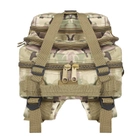 Рюкзак тактичний AOKALI Outdoor A10 35L Camouflage CP багато кишень - зображення 4