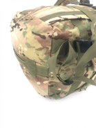 Баул армійський мультикам 100л Cordura нейлон NIR просочення ( тканина USA) з додатковими стяжними ременями - зображення 8