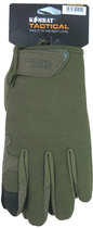 Тактичні рукавички Kombat Operators Gloves Оливкові XL (kb-og-olgr-xl) - зображення 3