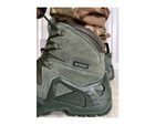 Берцы, походная обувь, тактические, армейские, военные ботинки, олива, дышащие, водоотталкивающие р.44 - изображение 4