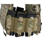 Плитоноска броніжелет Мультикам на 6 магазинів зі штурмовою панеллю рюкзак під гвинтівку AR,АК Multicam IDP7404MC - зображення 8