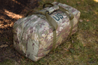 Тактична сумка баул US 65 л велика військова армійська сумка баул колір мультикам для передислокації ЗСУ - зображення 8