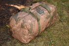 Тактична сумка баул US 65 л велика військова армійська сумка баул колір койот для передислокації ЗСУ - зображення 8