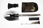 Походной туристический набор 5 в 1 Саперная лопата Топор Нож Пила и Открывашка складной в чехле GS-4811 - изображение 4