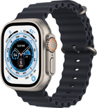 Smartwatch Apple Watch Ultra GPS + Cellular 49mm Titanium Case with Midnight Ocean Band (MQFK3)