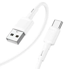 Кабель HOCO X83 Victory USB - Type-C (3A) (1M) Білий