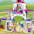 Zestaw klocków LEGO Disney Princess Królewskie stajnie Belli i Roszpunki 239 elementów (43195) - obraz 4