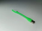 Портативный гибкий usb светильник от повербанка USB Led Light Зеленый цвет 17см