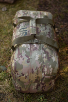 Сумка тактическая баул US 65 л военная армейская большая сумка баул цвет мультикам для передислокации ВСУ - изображение 3