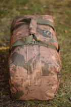 Сумка тактическая баул US 65 л военная армейская большая сумка баул цвет койот для передислокации ВСУ - изображение 3