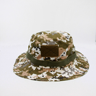 Панама тактична Койот з регулятором Саржа, військовий капелюх камуфляжний - зображення 4