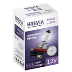 Галогенова лампа Brevia H8 12V 35W Power +30% 12080PC