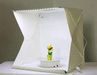 Лайтбокс (lightbox) фотобокс MagicBox для предметной макросъемки 30*30см + 2 Фона - MB-303, белый