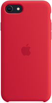 Панель Apple Silicone Case для Apple iPhone SE (PRODUCT)RED (MN6H3) - зображення 2