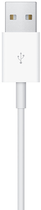Bezprzewodowa ładowarka Apple Watch Magnetic Charging Cable 1 m White (MX2E2) - obraz 4