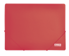 Папка пластикова на гумках Buromax А4 JOBMAX червоний (BM.3911-05)