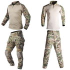 Тактичний військовий костюм HAN WILD G3 Multicam Убакс та Штани із захистом колін L Multicam HWM00268 - зображення 3