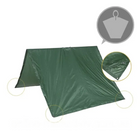 Тактический военный армейский дождевик накидка плащ палатка пончо универсальный размер (474222-Prob) Хаки - изображение 3