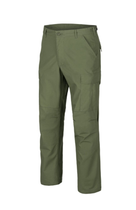 Штаны (Поликоттон Рипстоп) BDU Pants - Polycotton Ripstop Helikon-Tex Olive Green XS Тактические мужские - изображение 1