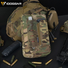 Вертикальна універсальна тактична сумка MOLLE сумка для дрібниць MC IDOGEAR BG3578 Преміум якість армії США - зображення 9