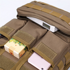 Військова армійська тактична сумка Розвідник тип-3 166 хакі - зображення 10