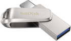 SanDisk Ultra Dual Luxe Type-C 32GB USB 3.1 Silver (SDDDC4-032G-G46) - зображення 2