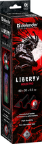 Podkładka pod mysz Defender Liberty Black (4714033505628) - obraz 5