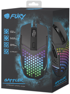 Mysz Fury Battler USB Czarna (NFU-1654) - obraz 6