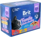 Mokra karma dla kotów BRIT Premium Mix smaków - saszetki 12x100g (8595602506255) - obraz 2