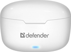 Słuchawki Defender Twins 903 TWS Bluetooth Białe (4714033639033) - obraz 5