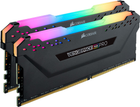 RAM Corsair DDR4-3600 16384MB PC4-28800 (zestaw 2x8192) Vengeance RGB Pro SL czarny (CMH16GX4M2D3600C18) - obraz 2