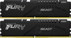 RAM Kingston Fury DDR5-5200 32768MB PC5-41600 (zestaw 2x16384) Beast Black (KF552C40BBK2-32) - obraz 1