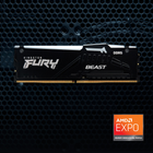 RAM Kingston Fury DDR5-6000 65536MB PC5-48000 (zestaw 2x32768) Beast RGB AM5 1Rx8 czarny (KF560C36BBEAK2-64) - obraz 8
