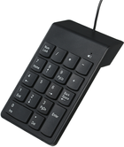Дротова клавіатура Gembird KPD-U-03 USB Black - зображення 2