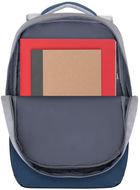 Рюкзак для ноутбука RIVACASE Prater 7567 17.3" Grey/Dark Blue (7567 (Grey/Dark Blue)) - зображення 11