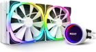 Chłodzenie wodne NZXT Kraken X63 280 mm White RGB Fans (RL-KRX63-RW) - obraz 1