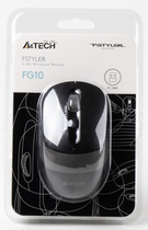 Миша A4Tech FG10 Wireless Grey (4711421942393) - зображення 6