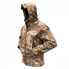 Куртка софтшел мультикам тактична куртка Softshell непромокаюча армійська куртка для військових розмір XL - изображение 2