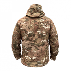 Куртка софтшел мультикам тактична куртка Softshell непромокаюча армійська куртка для військових розмір 4XL - изображение 4