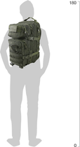 Рюкзак тактичний KOMBAT UK Hex-Stop Small Molle Assault Pack Оливковий 28 л (kb-hssmap-olgr) - зображення 5