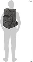Рюкзак тактичний KOMBAT UK Medium Assault Pack Чорний 40 л (kb-map-blk) - зображення 5