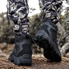 Военно-тактические водонепроницаемые кожаные ботинки BLACK р. 45 - изображение 6