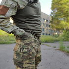 Військова форма костюм штани та убакс мультикам розмір (2XL) 54 рост 180-188 - зображення 6