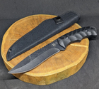 Нескладной тактический нож Tactic туристический охотничий армейский нож с чехлом (2632) - изображение 9